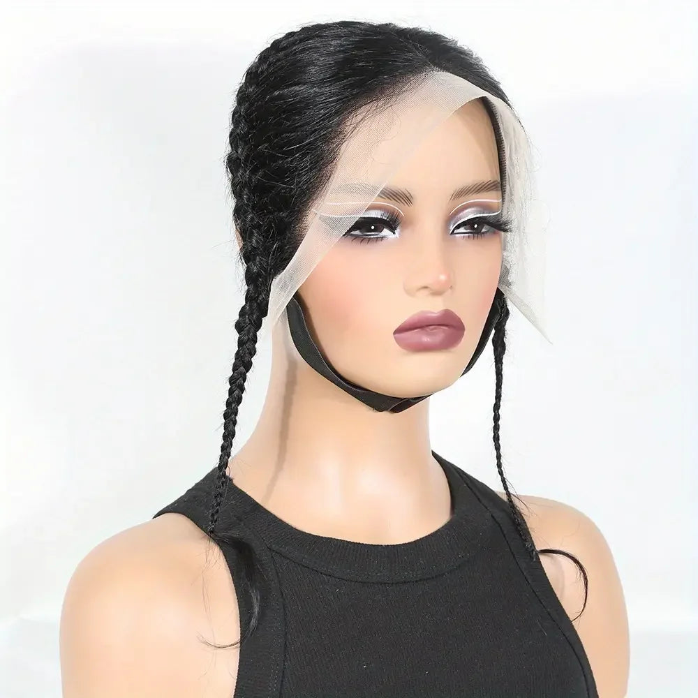 13x4 Transparent Lace Frontal Wig – Straight Brazilian Remy Human Hair