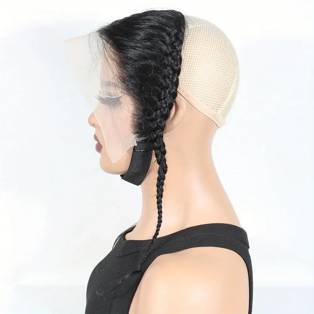 13x4 Transparent Lace Frontal Wig – Straight Brazilian Remy Human Hair