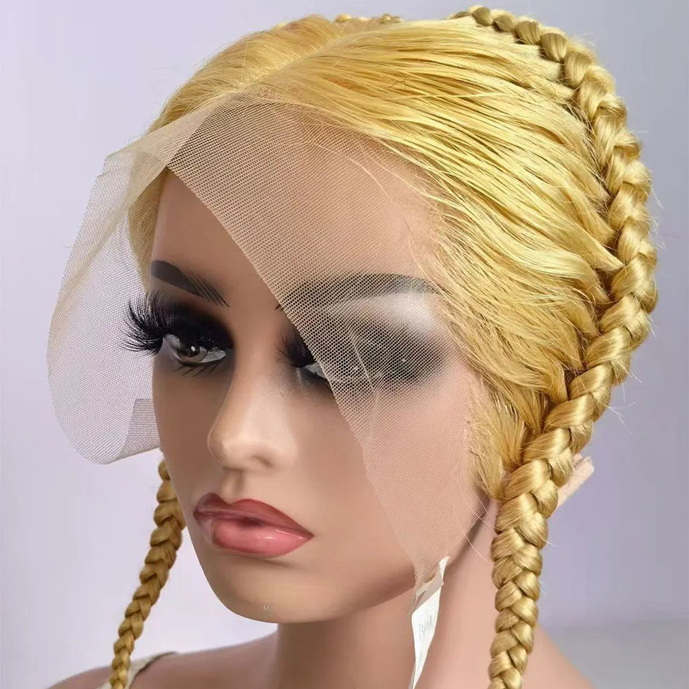 13x4 Transparent Lace Frontal Wig – Straight Brazilian Remy Human Hair
