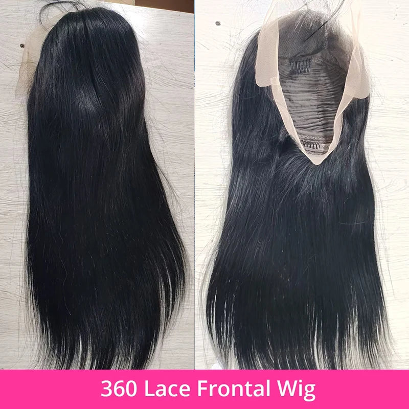 30” Brazilian Straight Lace Front Wig – 13x4 Glueless Human Hair